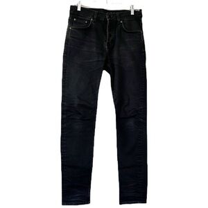 COS Jeans Slim Men's Size  28 Gray Button Fly 5 Pockets Mid Rise Slim‎ Leg